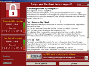 Wannacry Ransomeware Advisory