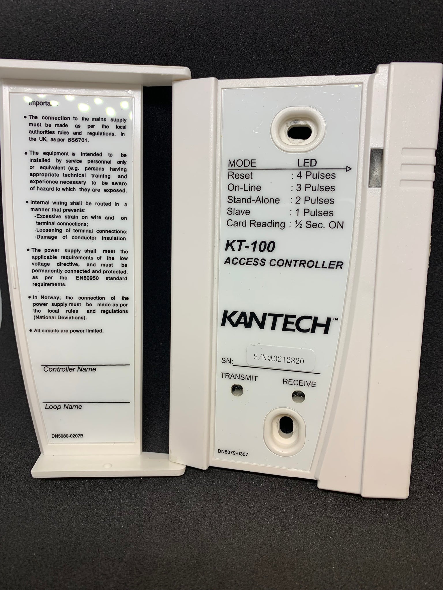 Kt2 Controller KT-100 Kantech Controller (Used Legacy Units) – Ashton Security Inc.