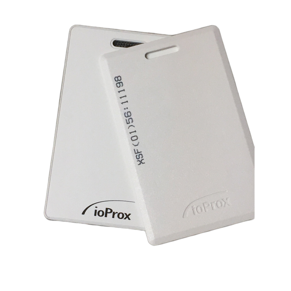 Kantech P10SHL XSF secure RFID key card. Card  specific to the Kantech ioProx  platform