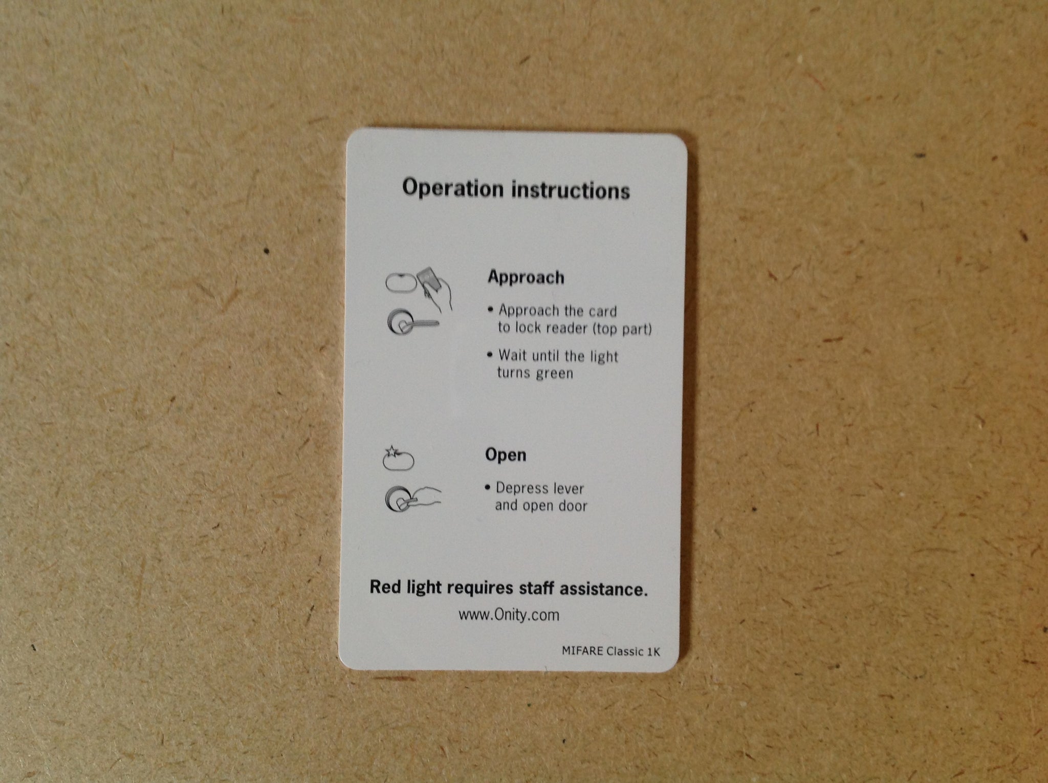 Unity Access Card Onity Access Cards - Qty. 100 – Ashton Security Inc.